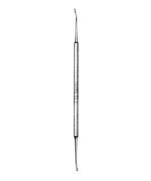 Bone Curette,double-ended round